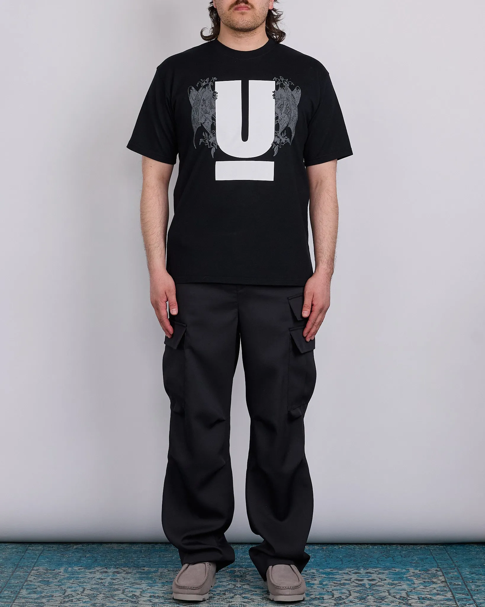 UNDERCOVER U Flank T-Shirt Black