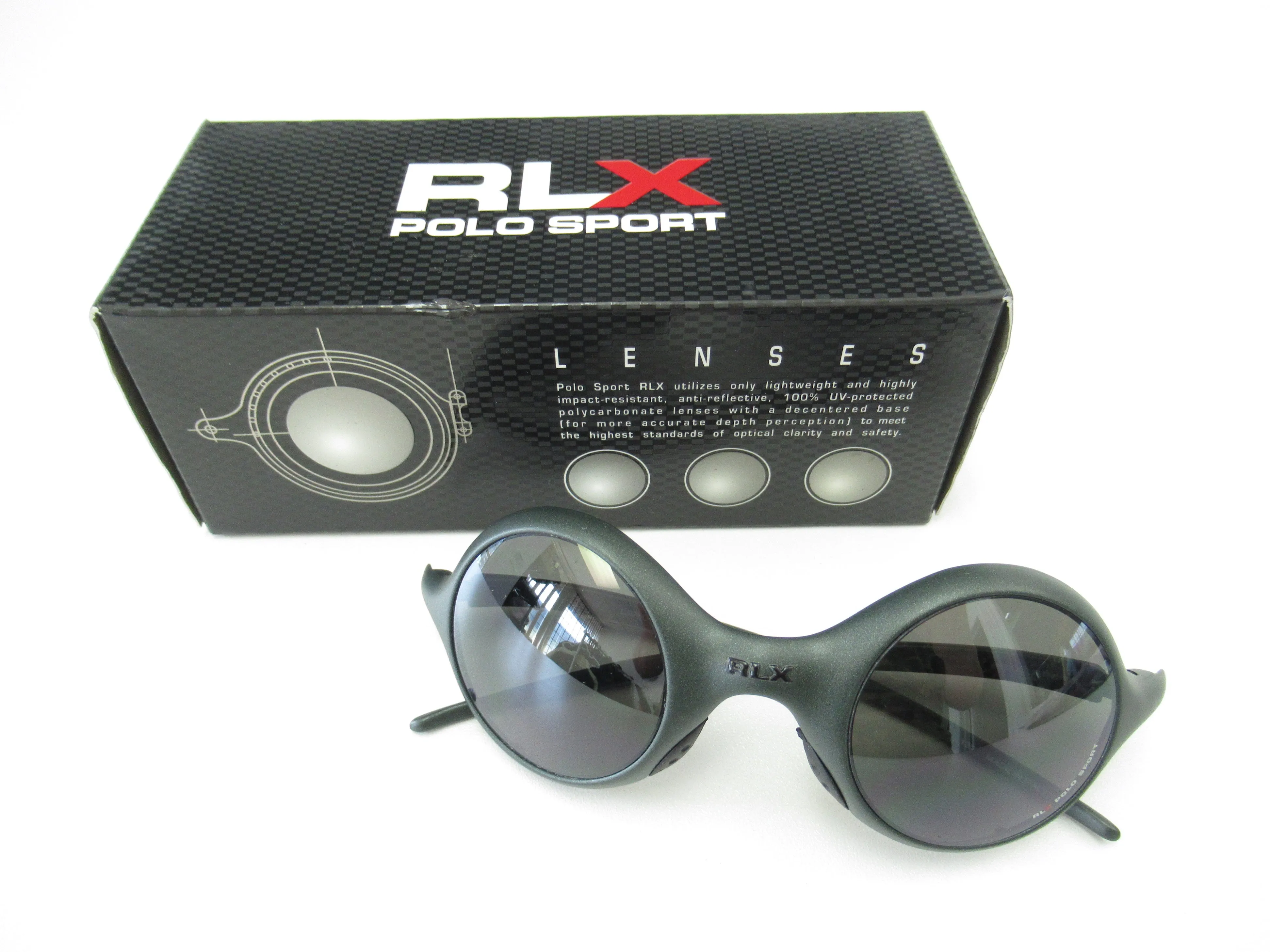 Vintage Deadstock Polo Sport RLX Ralph Lauren Carbonite Sunglasses - 90s / Y2K