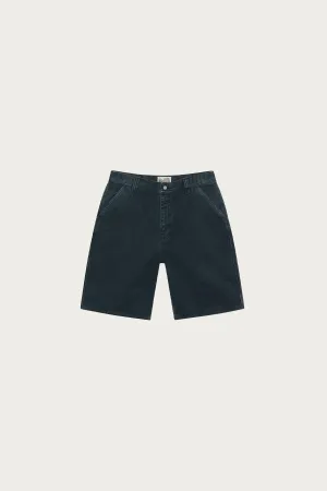 Work Short Washed Canvas - Black