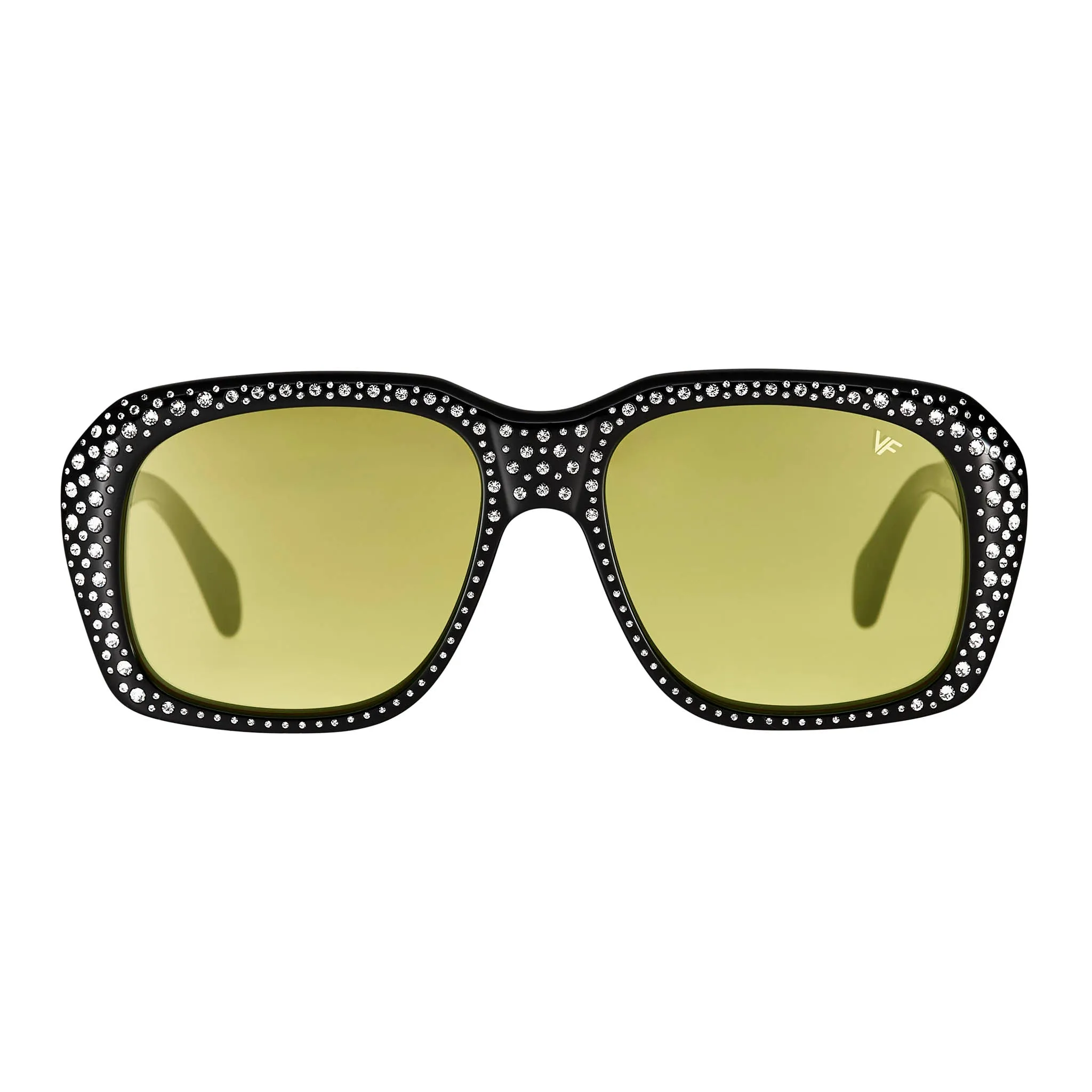 XXL Black Acetate Swarovski Crystals Edition