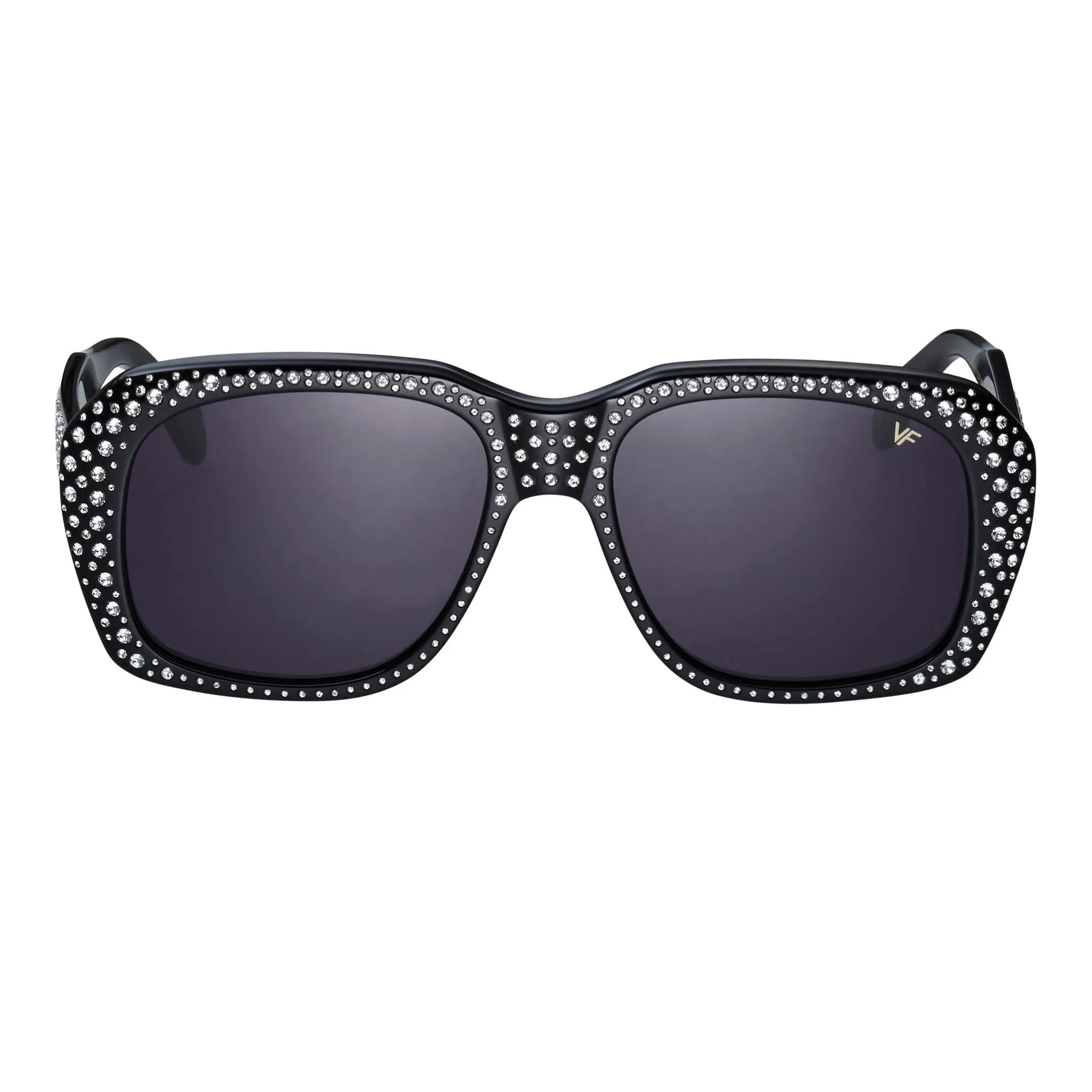 XXL Black Acetate Swarovski Crystals Edition
