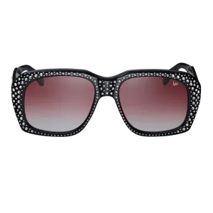 XXL Black Acetate Swarovski Crystals Edition