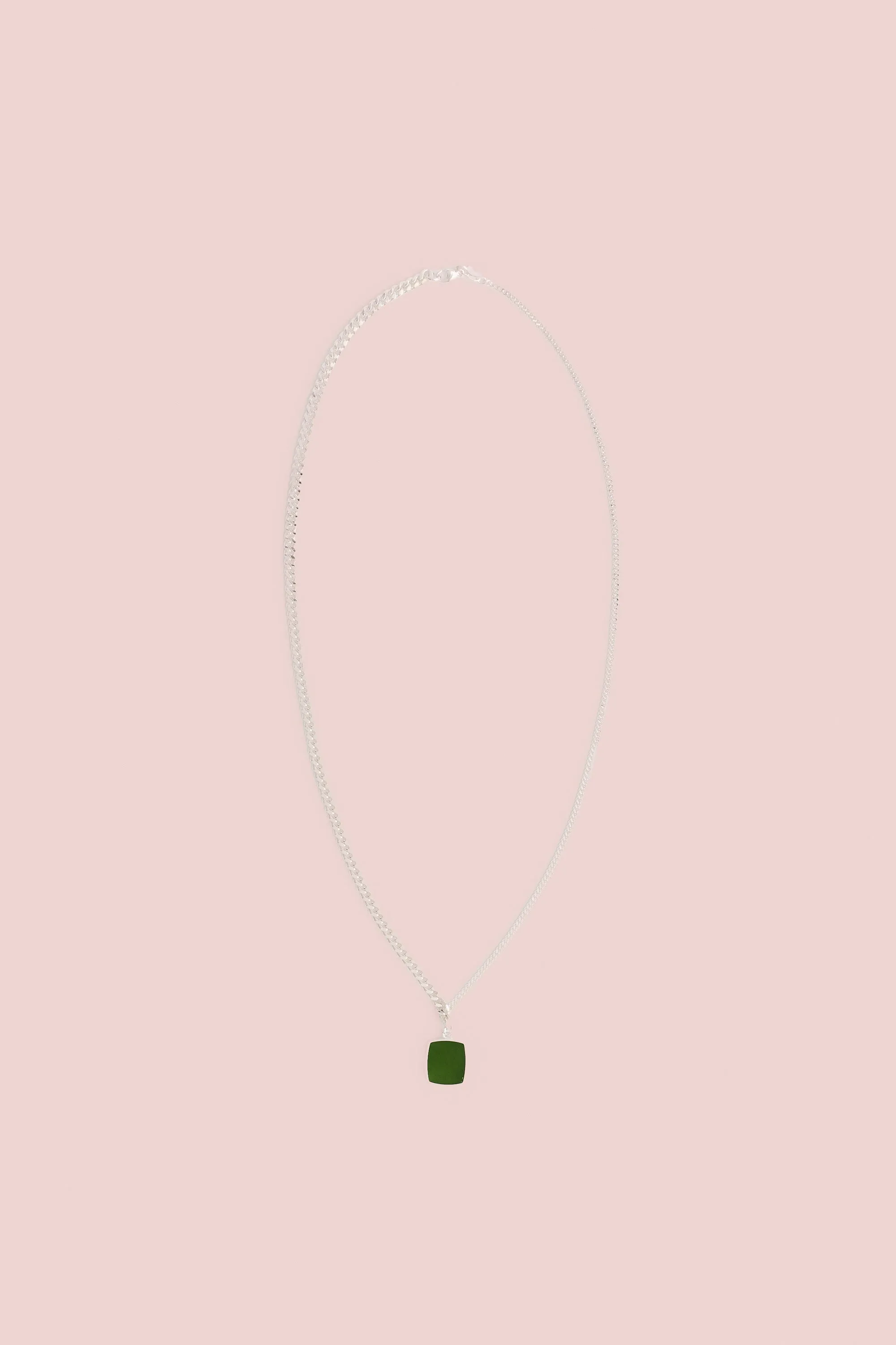 YIN YANG NECKLACE WITH STONE